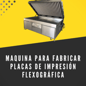 Maquina Para Fabricar Placas De Impresión Flexográfica