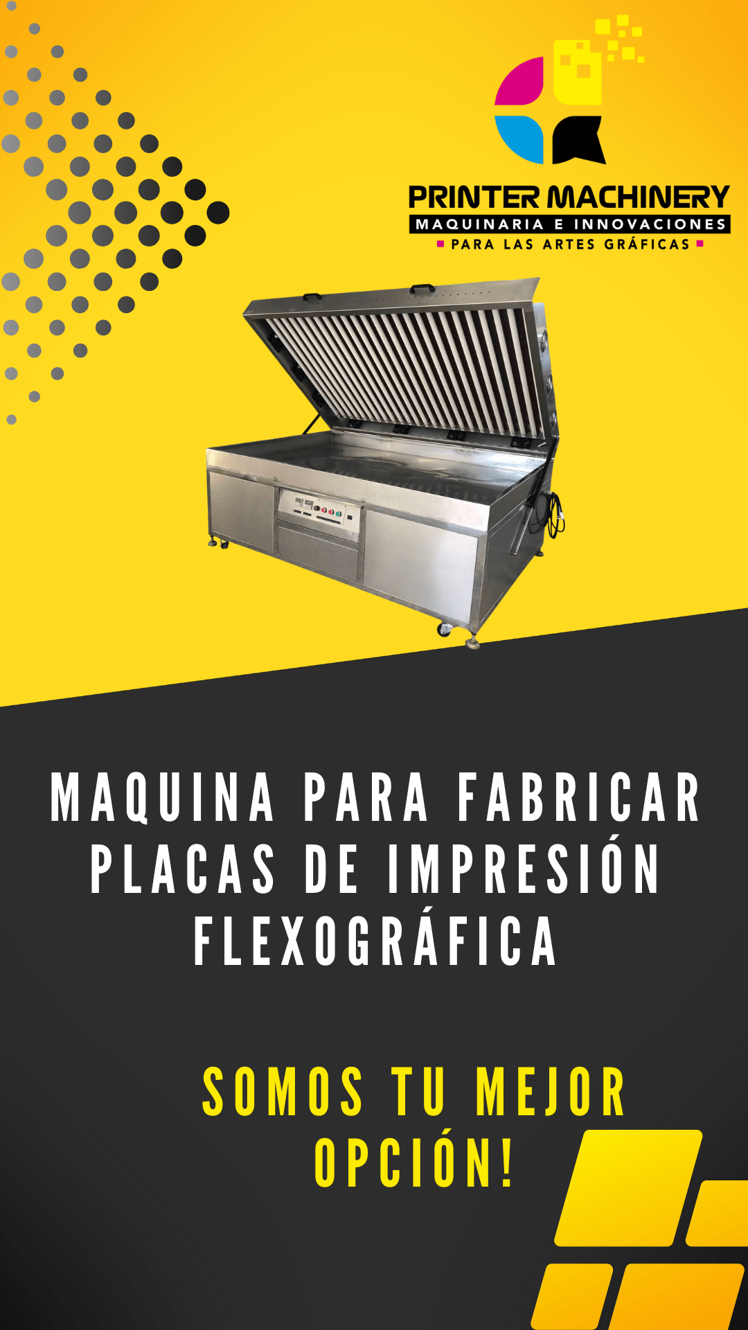 Maquina Para Fabricar Placas De Impresión Flexográfica