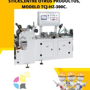 SELLADORA CENTRAL PARA MANGA, IDEAL PARA LAPICES, PLUMAS, LIP STICKS,ENTRE OTROS PRODUCTOS, MODELO TCJ-HZ-300C.