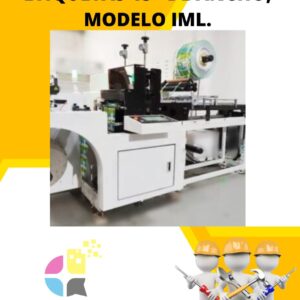 MAQUINA SUAJADORA PARA ETIQUETAS 13″ DE ANCHO, MODELO IML.