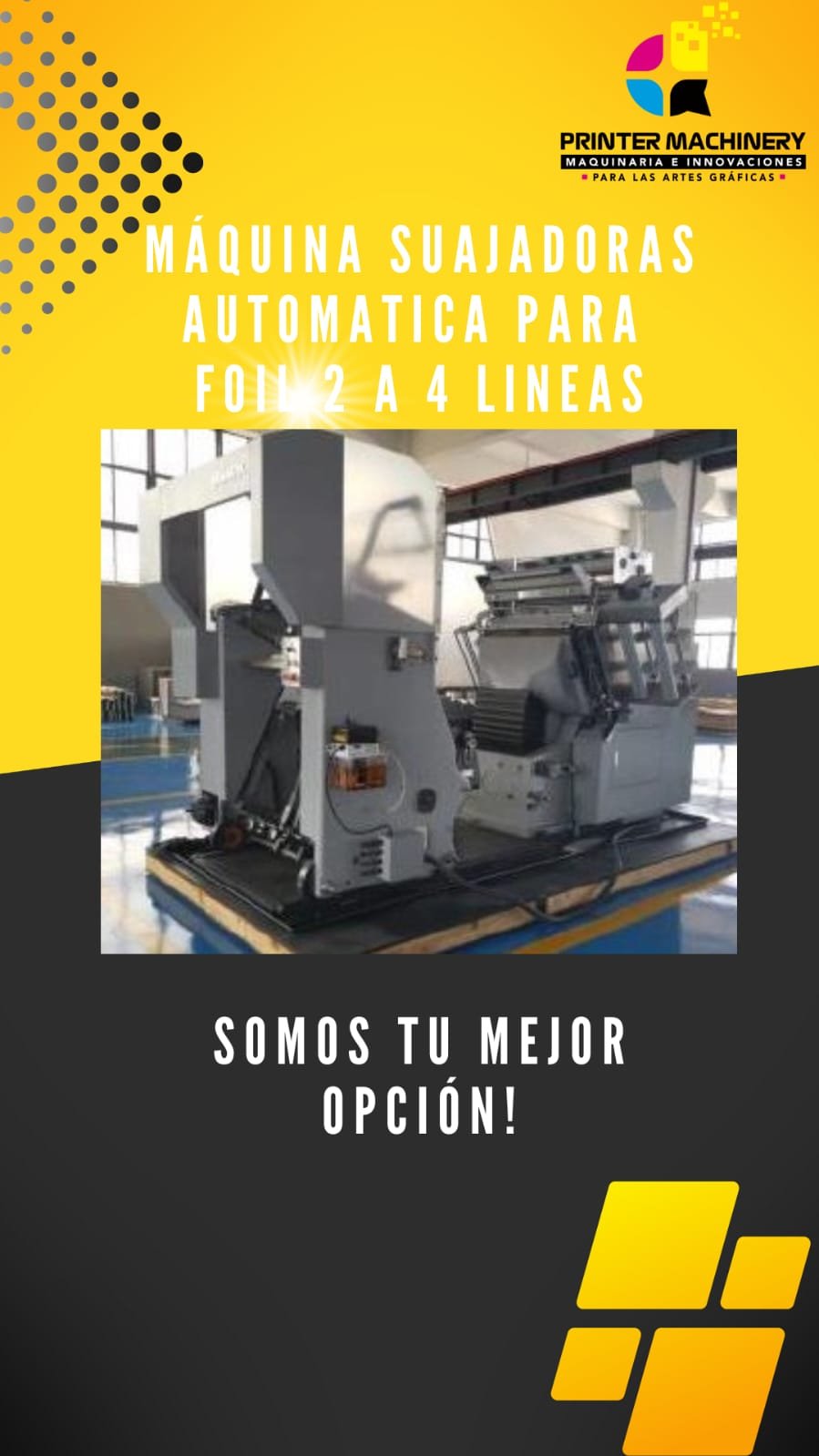 Maquina suajadora automatica para foil 2 a 4 lineas,SERIE TL