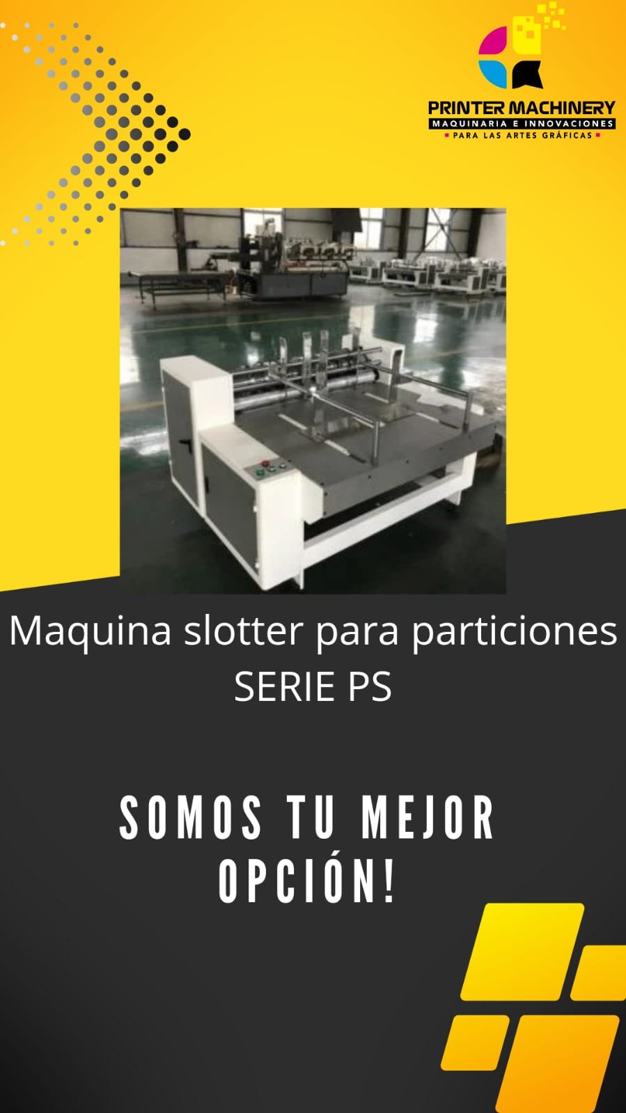 Maquina slotter para particiones SERIE PS