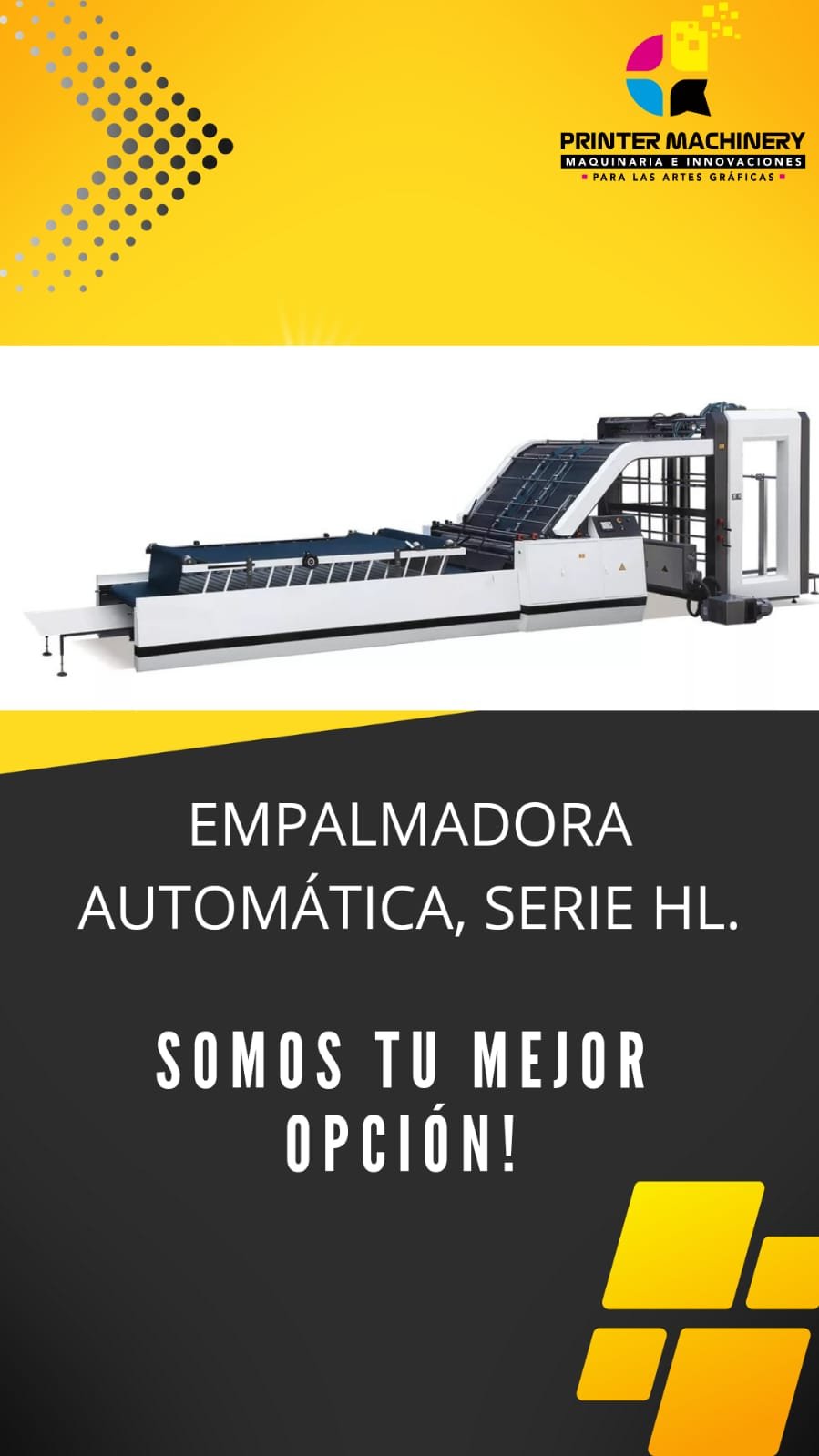 EMPALMADORA AUTOMÁTICA, SERIE HL.
