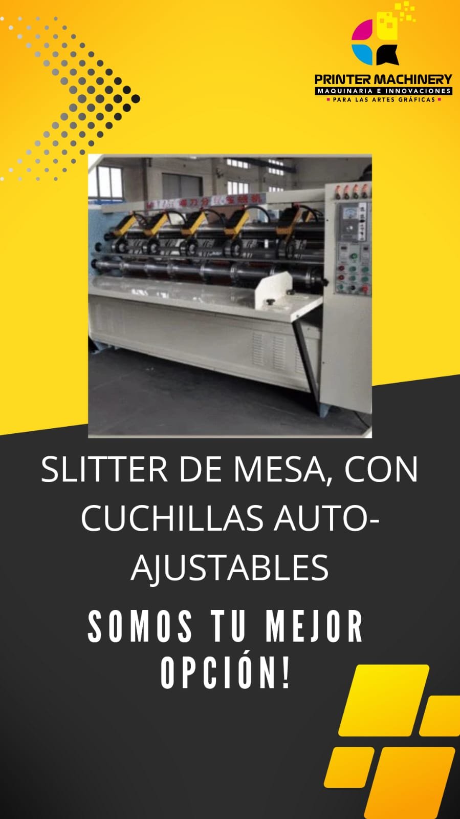 SLITTER DE MESA, CON CUCHILLAS AUTO-AJUSTABLES, SERIE BFY-ME.