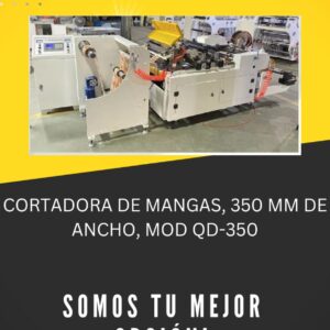 CORTADORA DE MANGAS, 350 MM DE ANCHO, MOD QD-350