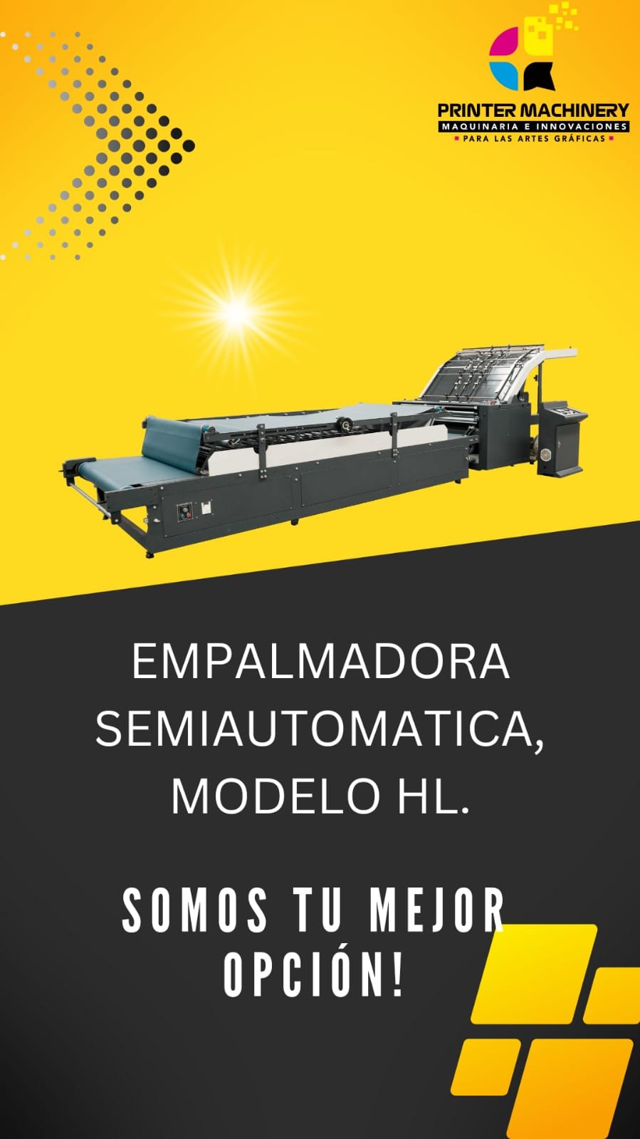 EMPALMADORA SEMIAUTOMATICA, MODELO HL.