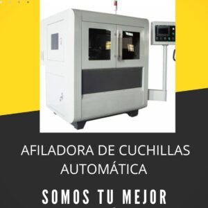 MAQUINA AFILADORA DE CHUCHILLAS AUTOMATICA