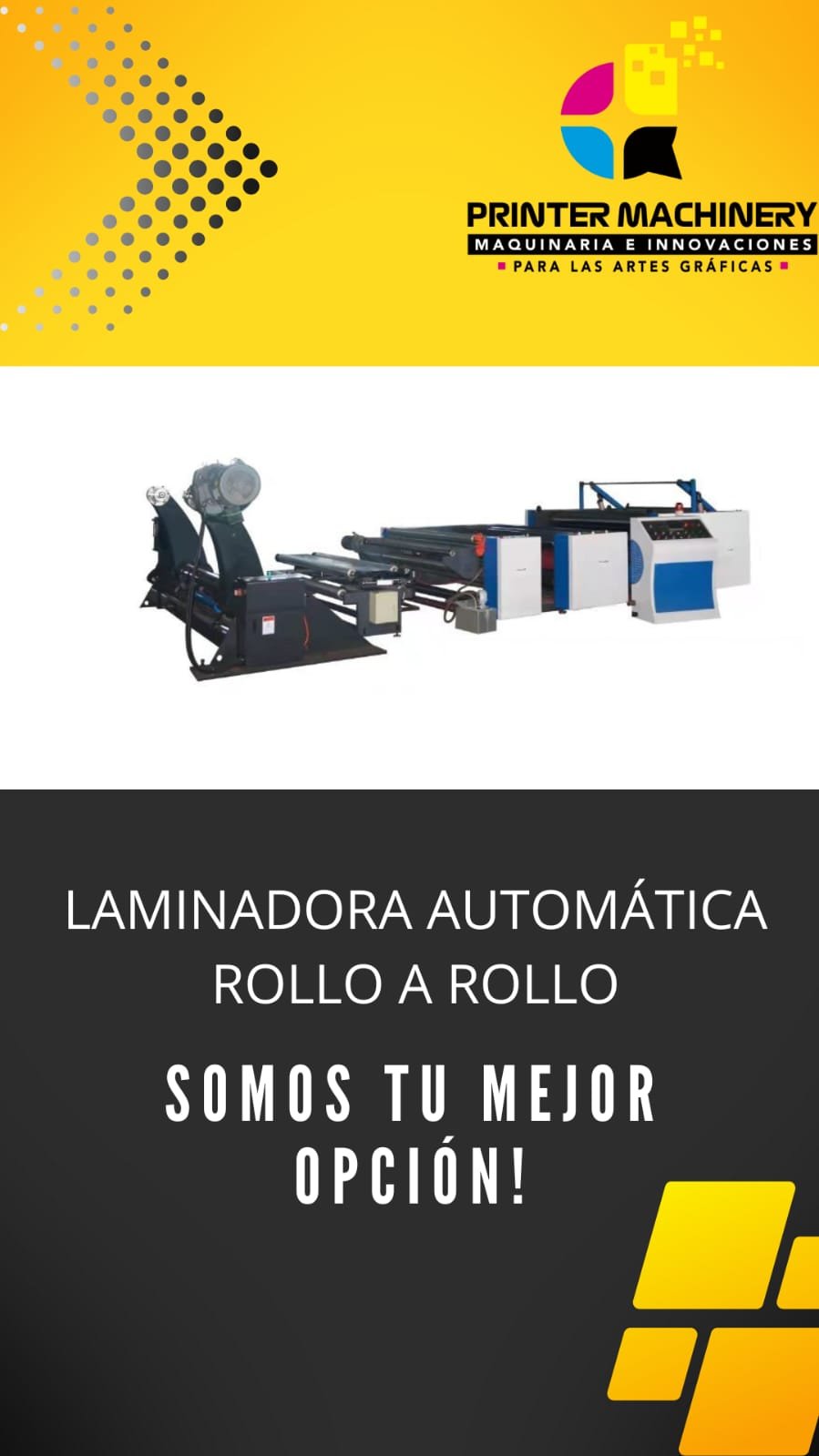 LAMINADORA AUTOMATICA ROLLO A ROLLO