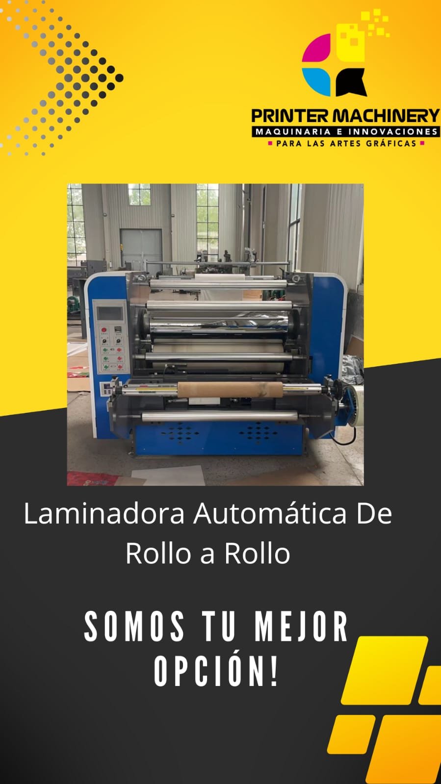 Laminadora Automática De Rollo a Rollo